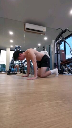Kittipat Samantrakulchai Instagram - ฝึก Handstand Push-up !!

❌ได้หัวไหล่ 
✅ได้จมูกใหม่