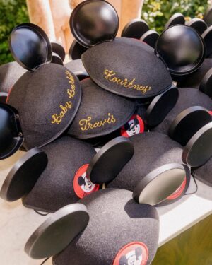 Kourtney Kardashian Barker Instagram - baby shower of my dreams ✨ 

all the bts pics and details @poosh 

thank you mommy @krisjenner for turning your home into the happiest place on earth,
instilling my love of all things Disney, and for throwing this baby shower to celebrate me and your thirteenth grandchild