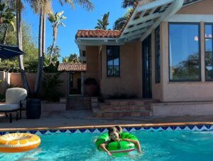Kourtney Kardashian Barker Instagram - sweet summer 🥝🥑🍐🥭