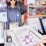 Kourtney Kardashian Barker Instagram - Just me racking up @ultabeauty rewards points!   You can now find @Lemme Debloat, Matcha, and Focus in-store nationwide at @Ultabeauty stores (look for the Wellness Shop inside!) Happy shopping!