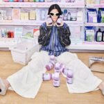 Kourtney Kardashian Barker Instagram - Just me racking up @ultabeauty rewards points!   You can now find @Lemme Debloat, Matcha, and Focus in-store nationwide at @Ultabeauty stores (look for the Wellness Shop inside!) Happy shopping!