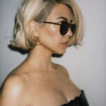 Kourtney Kardashian Barker Instagram - bye bye blondie. one more smoking hot post for the haters. shoutout to my prop provider and photographer @kulikulikulik 🚭
