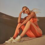 Kris Jenner Instagram - Congrats @khloekardashian on your edit with @fabletics!!! 🧡🧡 The Khloé Edit just launched with amazing styles made to hug, lift and sculpt! Shop the exclusive drop now on Fabletics.com