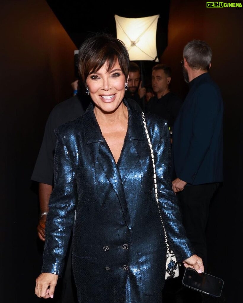 Kris Jenner Instagram - What a dream to be celebrating with @kendalljenner and @Loreal under the Eiffel Tower!!! Congratulations Kenny on being the new face of L’Oreal!! We had so much fun with your new L’Oreal family and are so excited for you because #youreworthit!! @coreygamble ♥️ Wearing head to toe @chanelofficial