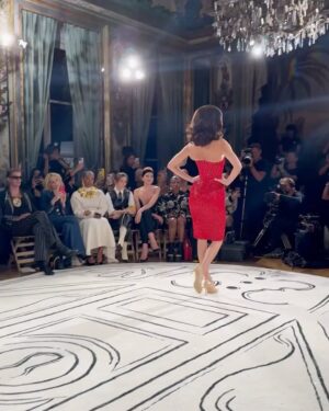 Kris Jenner Instagram - Kendall closing the @schiaparelli SS24 show tonight in Paris! #schiaparelli ♥️ @kendalljenner