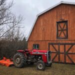 Kristen Holden-Ried Instagram - Operation Farmer Kris initiated. It’s going to be a busy but fun summer :) #farmlife #tractor