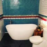 Kristen Holden-Ried Instagram - It’s been a journey... But !!! The tub is in !!! First bath was bliss. Great Christmas gift. Big end of year love to all you. #bath #renovation #bliss