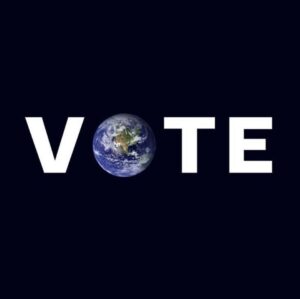 Kristen Holden-Ried Instagram - Good luck today America. 

I hope that love for your fellow American and for our distressed Earth wins the day. 

❤️
