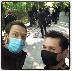 Kristen Holden-Ried Instagram - #departure season 2 vibes. 
Back at it with the brilliant @tjscottpictures 
Season 1 now streaming @peacocktv !!!
Get on board !!
#peacock @departure_tv
