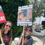 Kristen Schaal Instagram - Happy to support #wgastrike. Show up if you can! My feet hurt and all I want to do is go home and watch the great shows these @wgawest and @wgaeast writers have created! Head over to WB GATE 11 for a great strike captain, @lacherlacherlacher
