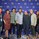 Kristen Schaal Instagram - Had fun at #d23expo with @bobsburgersfox (Loren came after photos!) and running into the sweet cast of @disneymbs. Look at those dang cuties! Do you love the picture with my head cut out? Are there instagram awards? Makeup by @gillianmup and hair by @charles_dujic