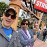 Kristen Schaal Instagram - Joining my husband Rich on the picket line this morning. I adore writers, they’re talented and they deserve a fair deal. It’s crazy to have to fight so hard in an industry that wouldn’t exist without you. @wgawest & @wgaeast has my support!