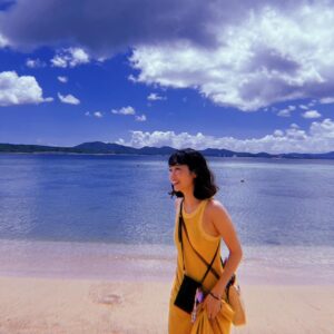 Kurumi Shimizu Instagram - 先日お仕事で沖縄に行ってきました🌻
修学旅行振り！あ〜夏が終わってしまう……