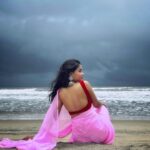 Kusuma Degalamari Instagram - Swipe left to see timeless elegance. PS: 3rd one is my fav ❤️ Beach, sea, saree, captions, photography, travel, photoshoot, #baby #babythemovie #kusuma #kusumadegalamari #travel #travelstories #solotrip #beach #saree #picoftheday #photooftheday #love #sunset #instagood #ootd