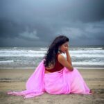 Kusuma Degalamari Instagram - Swipe left to see timeless elegance. PS: 3rd one is my fav ❤️ Beach, sea, saree, captions, photography, travel, photoshoot, #baby #babythemovie #kusuma #kusumadegalamari #travel #travelstories #solotrip #beach #saree #picoftheday #photooftheday #love #sunset #instagood #ootd