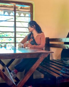 Kusuma Degalamari Instagram - Chasing sunsets and dreams ☀️………🤎🖤 Travel, photography, ootd, fashion, style, year end, 2023, travel diaries, Kerala, wayanad, sky, sunset, nature, kusuma, actor, actors life, Wayanad വയനാട്