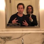 Kyle Mooney Instagram - last work Monday with the good ol @beckbennett