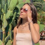 Lévanah Solomon Instagram - Je suis in love de ces photos 🌵🌸 De tous mes posts à Rome, tu préfères lequel ? *Photos retouchées ___________ #picoftheday #pictureoftheday #photography #photooftheday #travel #sky #italy #rome #beige #blue #green #pink #tan #aesthetic #mood #vibes #summer #colors #color #light #white #ootd #outfit #vacation #holiday #girl #neutral #dress #cactus Rome, Italy