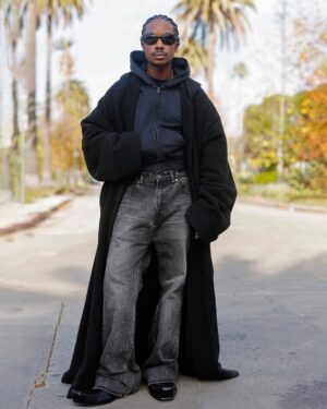 Lamar Johnson Instagram - @balenciaga Fall 24