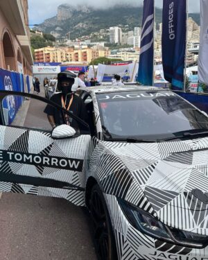 Lamar Johnson Instagram - Monaco with @jaguar for E-Prix