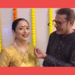 Lataa Saberwal Instagram - When I tried Rekha ji's steps for him 🙈🙈 . FULL VLOG ON MY YOUTUBE CHANNEL. LINK IN BIO..@sethsanjeev Thank you @coach_devpandey