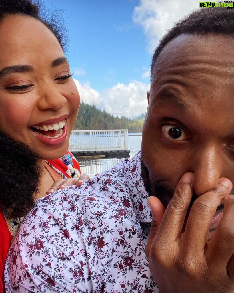 Latonya Williams Instagram - It’s not about the journey or the destination... it’s about the company✨ Well the journey was GREAT and the company was BETTER so y’all are going to want to look out for #InAction! Another fantastic film by @christiewillwolf and fam. #latepost #betterlatethannever #hallmark #romanticcomedy #mow #vancouver #actress #actor #triskotalent #womeninfilm #femaledirector