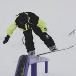 Laurie Blouin Instagram - Diggin the bright yellow 💛 #Snowboarding #SaasFee #StompingGrounds 📷 @chriswitwicki Saas-Fee, Switzerland