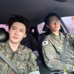 Lee Jong-suk Instagram – #K예비군 출퇴근길 
😊🙂😶🫠😴