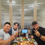Lee Kyu-ho Instagram - 맛있고 즐거운 저녁식사 @rornfl82 덕분에 잘먹었습니다~ 👍^-^👍 다음에 또 만나요~ 💪😄👍 #이규호 #이배우 #조진형 #박대규