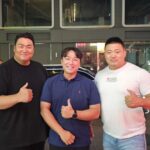 Lee Kyu-ho Instagram - 언제든지 만나면 사람 향기 나는 스트롱맨, 피지컬맨 조진형님 그리고 캐스팅디렉터 박대규 실장님 오늘도 즐거웠습니다~ ^-^ #이규호 #이배우 #조진형 #피지컬100 #박대규 #캐스팅디렉터