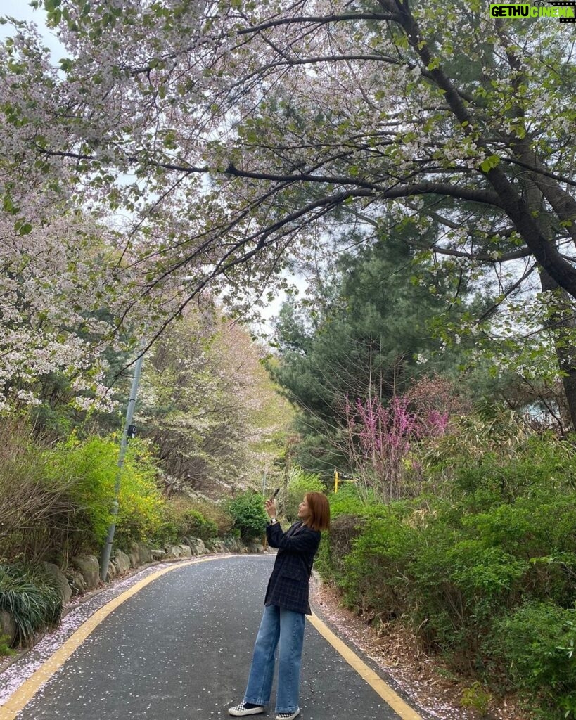 Lee Yoon-ji Instagram - 더 늦기전에 해야할 것들에 대하여. 봄비내리기전 꽃구경이라던지. 새해다이어리에적은 올해계획들의 시작이라던지. 뭐그런.