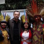 Leonardo DiCaprio Instagram - I was honored to spend time with Sônia Guajajara, Brazil's Minister of Indigenous Peoples, Célia Xakriabá, Member of Brazil's Chamber of Deputies, and Lily Gladstone, Actor in Killers of the Flower Moon at the event in Cannes, France to support the Indigenous people leading the conservation of the Amazon rainforest. My organization @rewild and our partners stand with Brazil's +900,000 Indigenous people from 300 Indigenous groups. Photo: @leo.otero