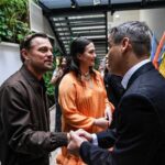 Leonardo DiCaprio Instagram - I was honored to spend time with Sônia Guajajara, Brazil's Minister of Indigenous Peoples, Célia Xakriabá, Member of Brazil's Chamber of Deputies, and Lily Gladstone, Actor in Killers of the Flower Moon at the event in Cannes, France to support the Indigenous people leading the conservation of the Amazon rainforest. My organization @rewild and our partners stand with Brazil's +900,000 Indigenous people from 300 Indigenous groups. Photo: @leo.otero