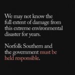 Leonardo DiCaprio Instagram - Repost from @environment • The toxic chemical release in East Palestine, Ohio could be the largest environmental disaster in U.S. history. Animals are dying, people are complaining of nausea, headaches, and burning eyes, and residents are fearing for their safety after a train derailment released chemicals in East Palestine, Ohio. We may not know the full extent of damage from this extreme environmental disaster for years. Norfolk Southern and the government must be held responsible. This content was made by @Environment. Follow @Environment for more climate news and resources. 🌎 Written by @ashleybarriientos 🍃 Design by @crstnpark