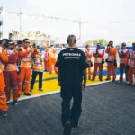 Lewis Hamilton Instagram - Every weekend we fight together as a team and it’s always a tough battle. First, huge props to George. He had an amazing drive all weekend and deserved to be on the podium. Unfortunate for him not to finish but he will bounce back. I’m so proud of all the work the team did this weekend. The commitment we have is incredible. My race was strong, and I’m fully focused on improving in qualifying for the rest of the season. Thank you all for the unbelievable support, I see you🙏🏾