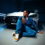Lewis Hamilton Instagram - @lewishamilton x @mercedesamg GT – What an iconic duo! 🤍 #MercedesAMG #AMG #SOAMG #AMGThrill #WorldsFastestFamily #LH44 Affalterbach