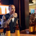 Lewis Hamilton Instagram - Cheers to everyone who stopped by the @almave bar yesterday 🥃✨ Bar’s open all weekend in Vegas, stop by and give it a try