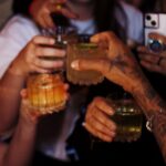 Lewis Hamilton Instagram - Cheers to everyone who stopped by the @almave bar yesterday 🥃✨ Bar’s open all weekend in Vegas, stop by and give it a try