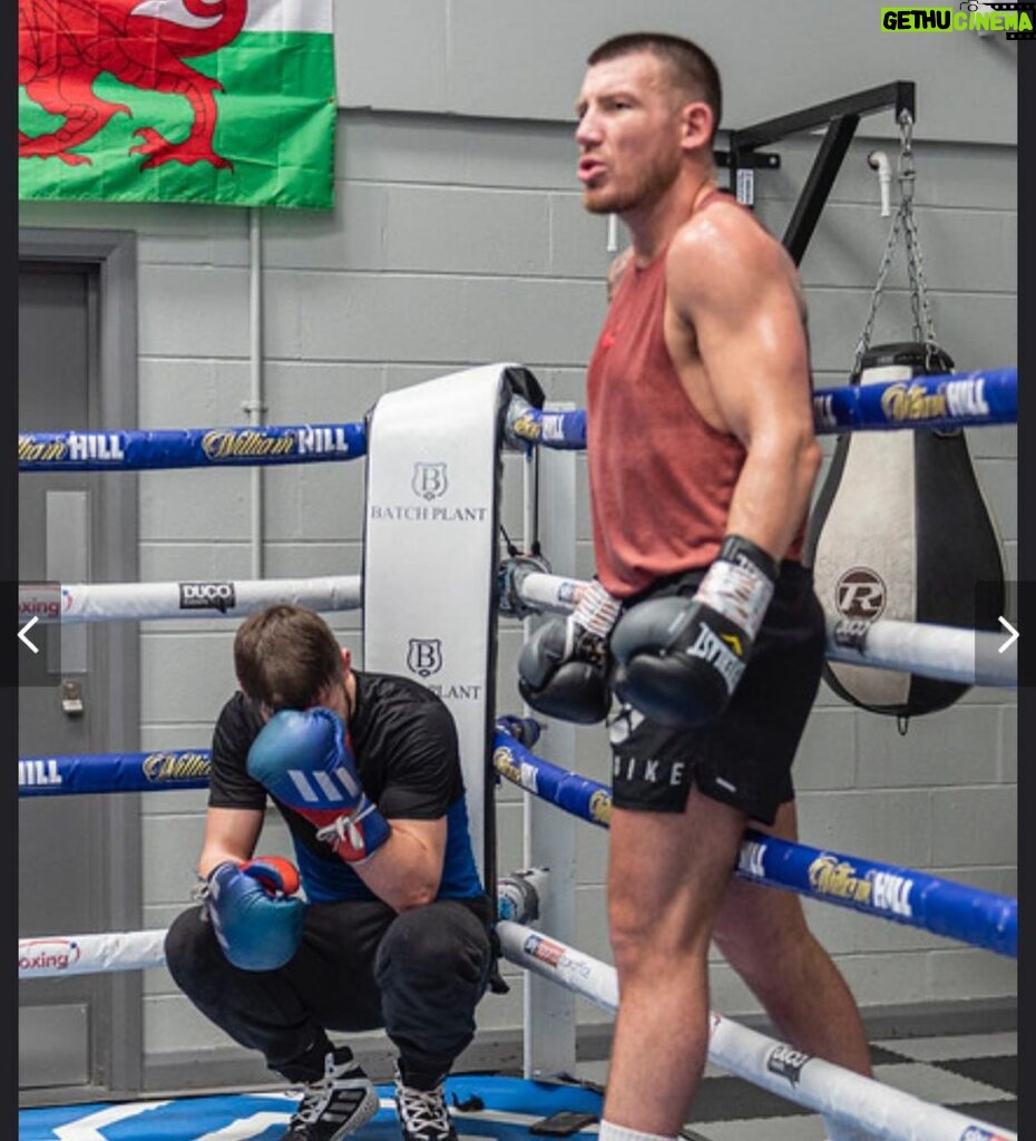 Liam Williams Instagram - Putting the graft in every day waiting on that 📞 #machine Cardiff