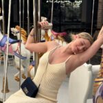 Lili Reinhart Instagram - @garzablanca.cancun #garzablancalife #garzablancacancun Merry-go-round on site, for your inner child. 🦄