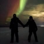 Lily Collins Instagram - This past weekend 4 friends and a baby took 2 flights on a mission to accomplish a #1 on our bucket lists while wearing 7 layers in -15 degrees Celsius. Well, mission accomplished, hearts extremely full, and minds truly blown!…