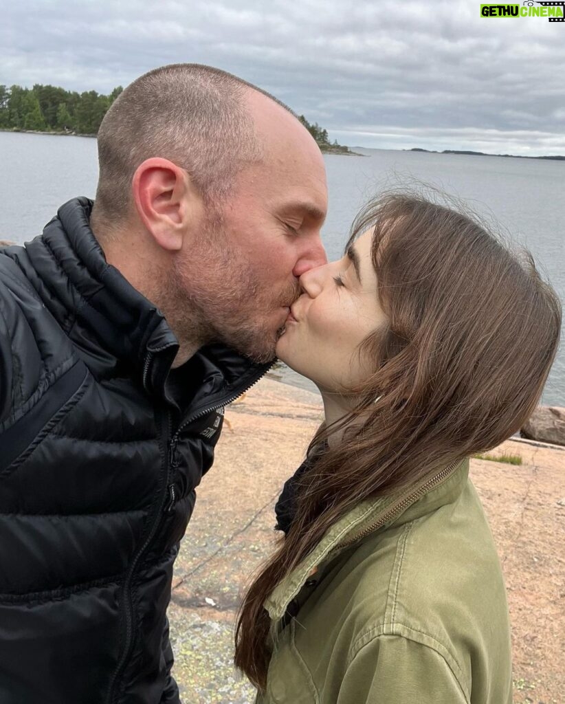 Lily Collins Instagram - The grand Finnish finale. Thank you for being our home away from home these past 5 months. What an insanely stunning adventure it has been! Words will never do this experience justice or be able to express how fond we’ve grown of this magical place. We’ve left part of our hearts on those islands. It’s not goodbye, but see you later. Kiitos Helsinki!…