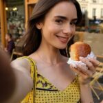 Lily Collins Instagram – Like father, like daughter. Happy Father’s Day dad! No one uses chopsticks or eats a burger quite like you. I can only hope to one day look as cool and chic. Thank you for all the years of laughs, lessons, and love. In life and in food. I love you so so so much…