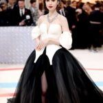 Lily Collins Instagram - In true fashion. Thank you @verawang for paying homage to the man of the evening - the late, great #KarlLagerfeld - in the most stunning of ways. I was so honored to go with you and celebrate your longtime friend in such an incredible custom design. Special thanks to my brilliant team and my @cartier family for an extraordinary night at the museum… Metropolitan Museum of Art