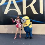 Lily Collins Instagram - Vive Noah! Vive Olympics! So much fun stepping back into Emily’s shoes for a little @emilyinparis @nbcolympics crossover! Swipe for the behind-the-scenes…