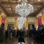 Lily Collins Instagram - A girl’s night at the opera…