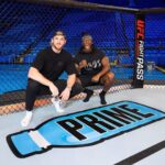 Logan Paul Instagram - On the canvas 🤯 Still can’t believe Prime is the official sports drink of UFC