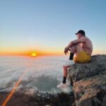 Logan Paul Instagram - south africa you have my tiny little heart ❤️ Lions Head Mountain Capetown
