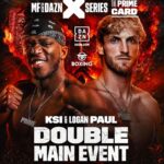 Logan Paul Instagram - The PRIME card is here! We will both fight on the same night for the first time since our rematch in 2019, live on DAZN PPV. Opponents will be announced soon. October 14 | AO Arena, Manchester | @misfitsboxing @mf_daznxseries | @drinkprime | @kickstreaming | @stake