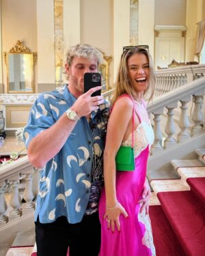 Logan Paul Instagram - First week as a fiancé ✅ @ninaagdal